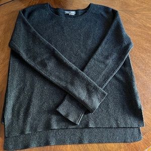 Vince Side Button Wool Sweater, Small